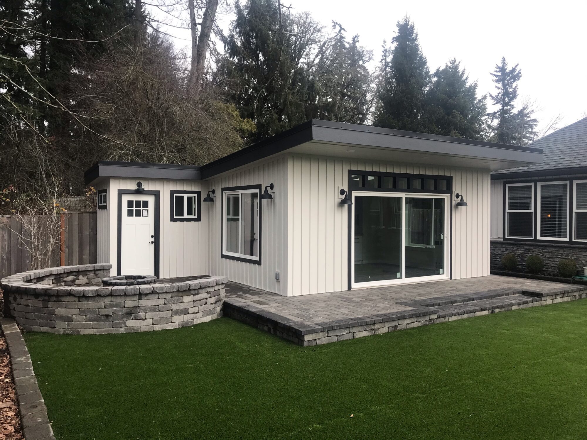 Custom Staircase with Wainscoting — Remodeling project in Portland, OR