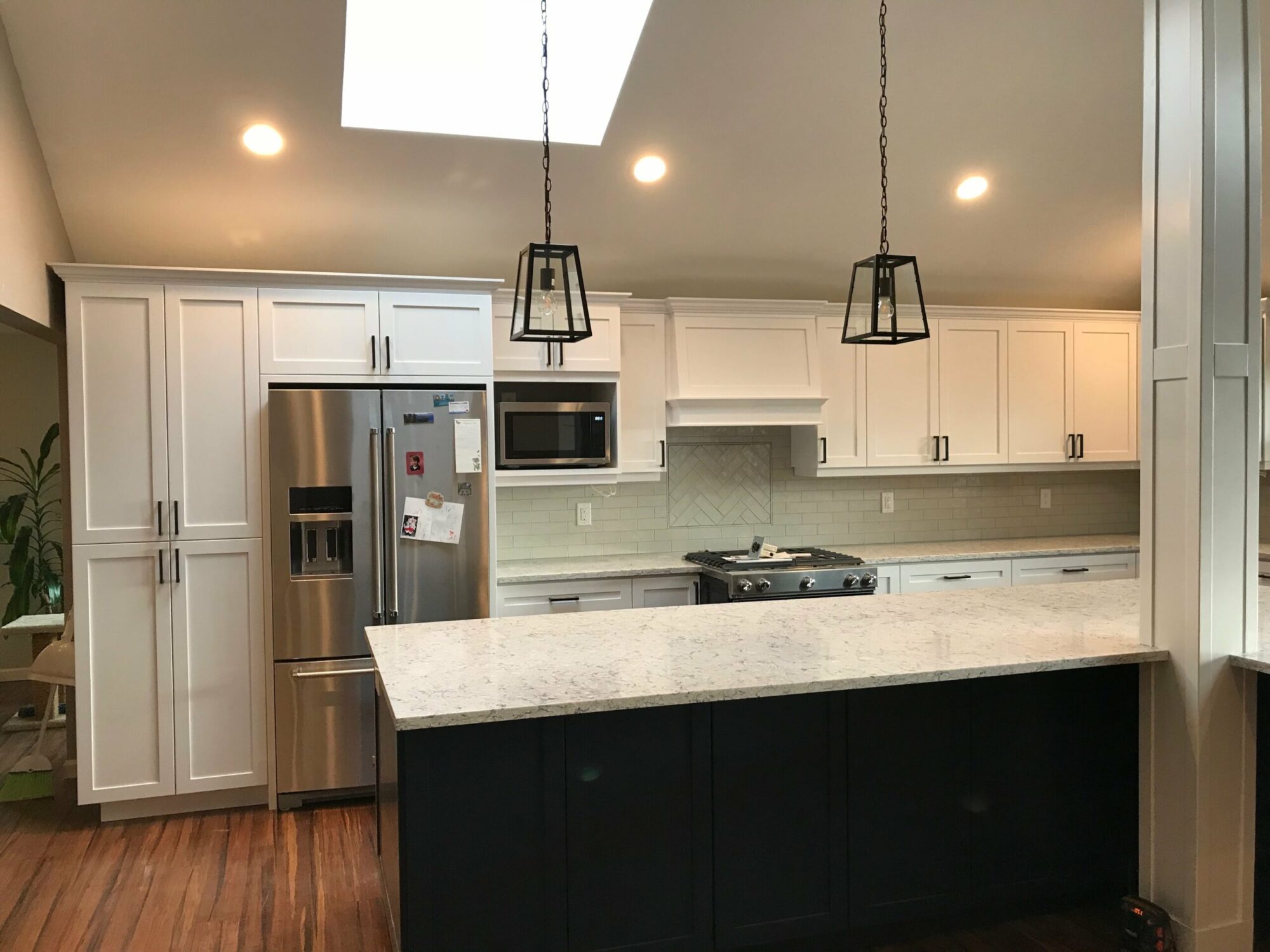 Kitchen Island & Pendant Lighting — Kitchen & Bath project in Portland, OR